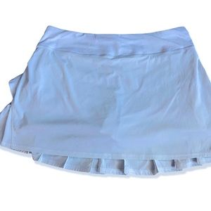 Lululemon White Tennis Skort
